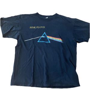 Vintage Y2K Pink Floyd Dark Side Of The Moon Tour Shirt Size Large